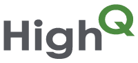 High Q Logo grey green